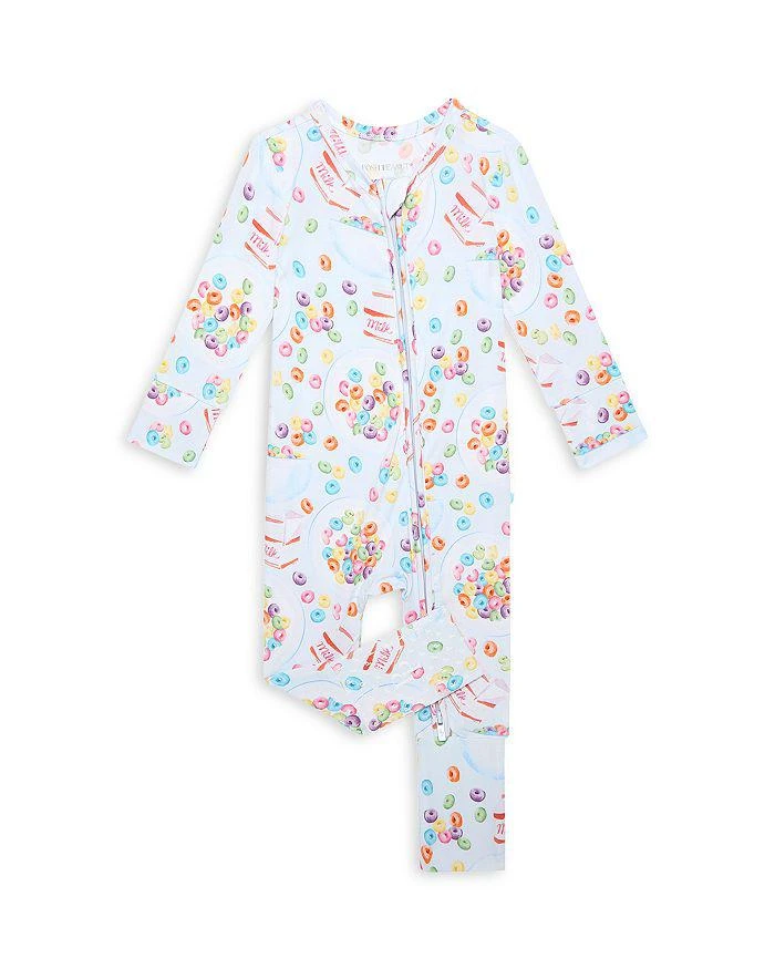 Posh Peanut Unisex Cereal Convertible One Piece Jumpsuit Footie - Baby