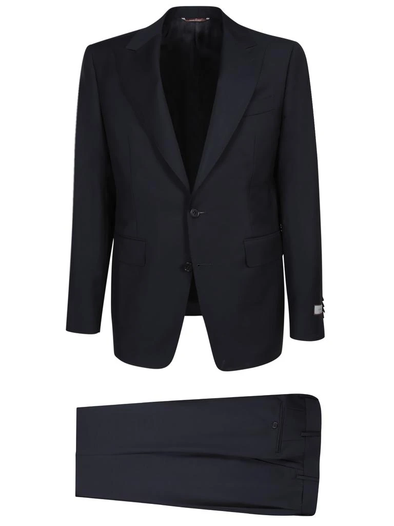 Canali Blue Mohair Suit 1