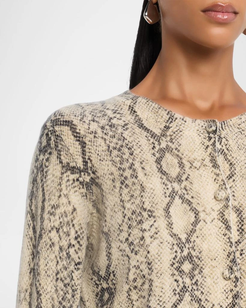 FRAME The Cashmere Snake Cardigan 5