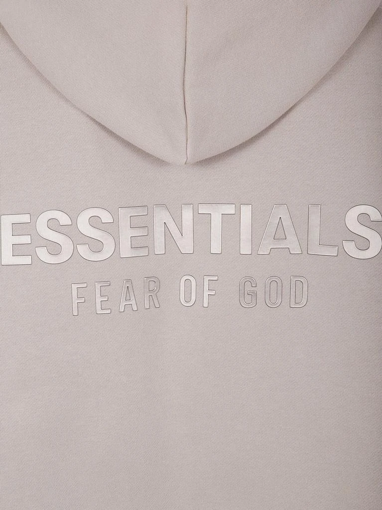 Essentials Fear Of God Essentials Metallic Logo Fleece Hoodie 3