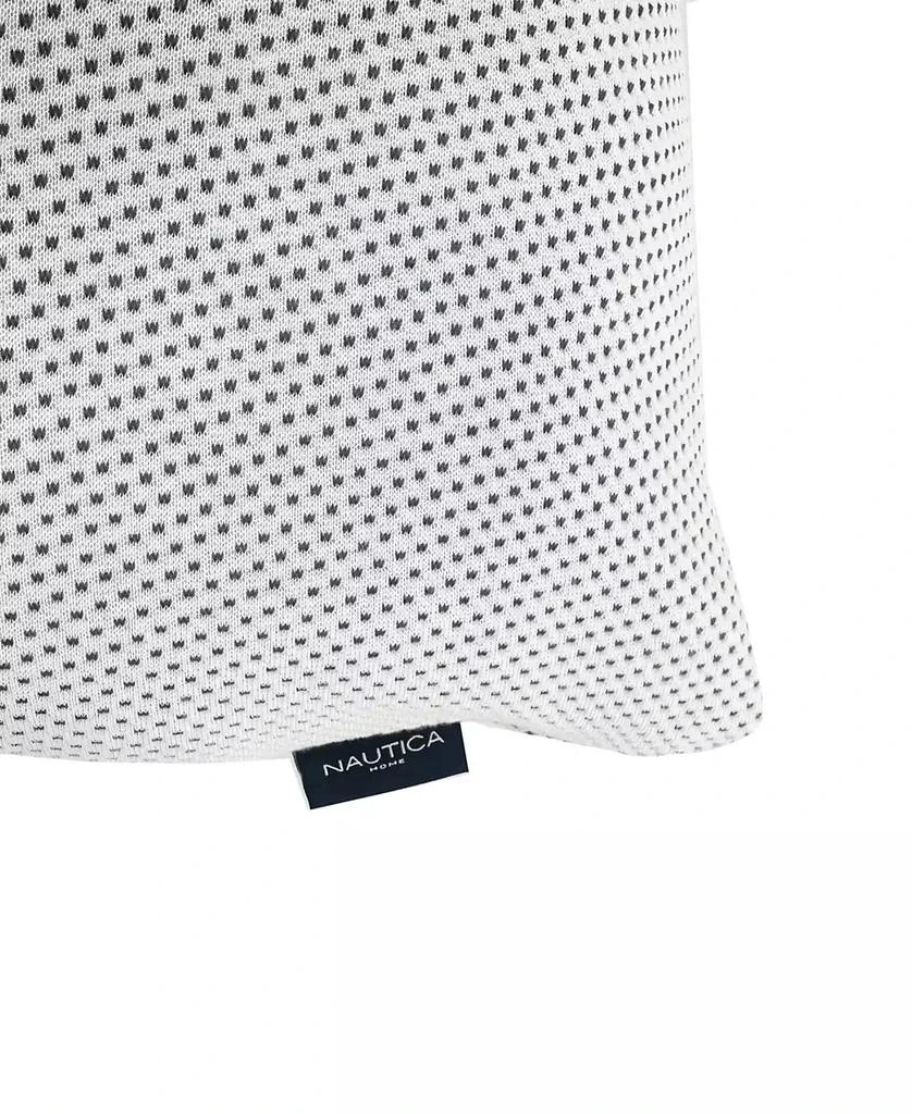 Nautica Charcoal Knit 2-Pack Pillows 4