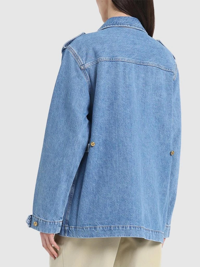 BLAZÉ MILANO Nariida Maya Sahariana Denim Jacket 2