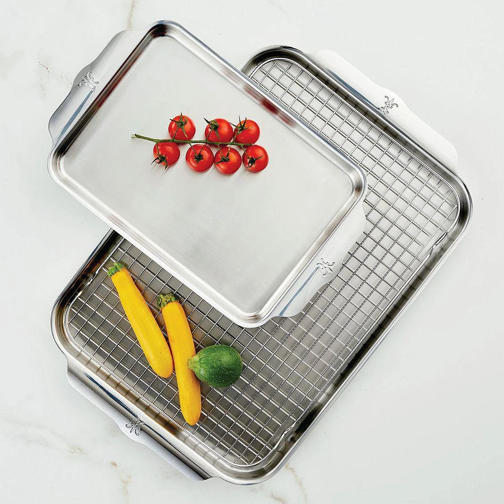 Hestan OvenBond® 3-Piece Tri-ply Clad Stainless Steel Ovenware Set 4