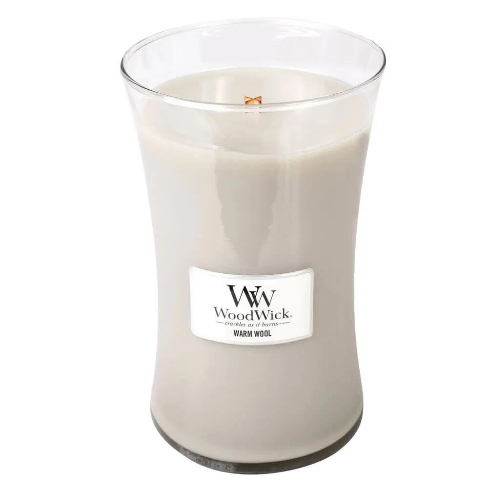 Woodwick WoodWick - Warm Wool Large Hourglass
