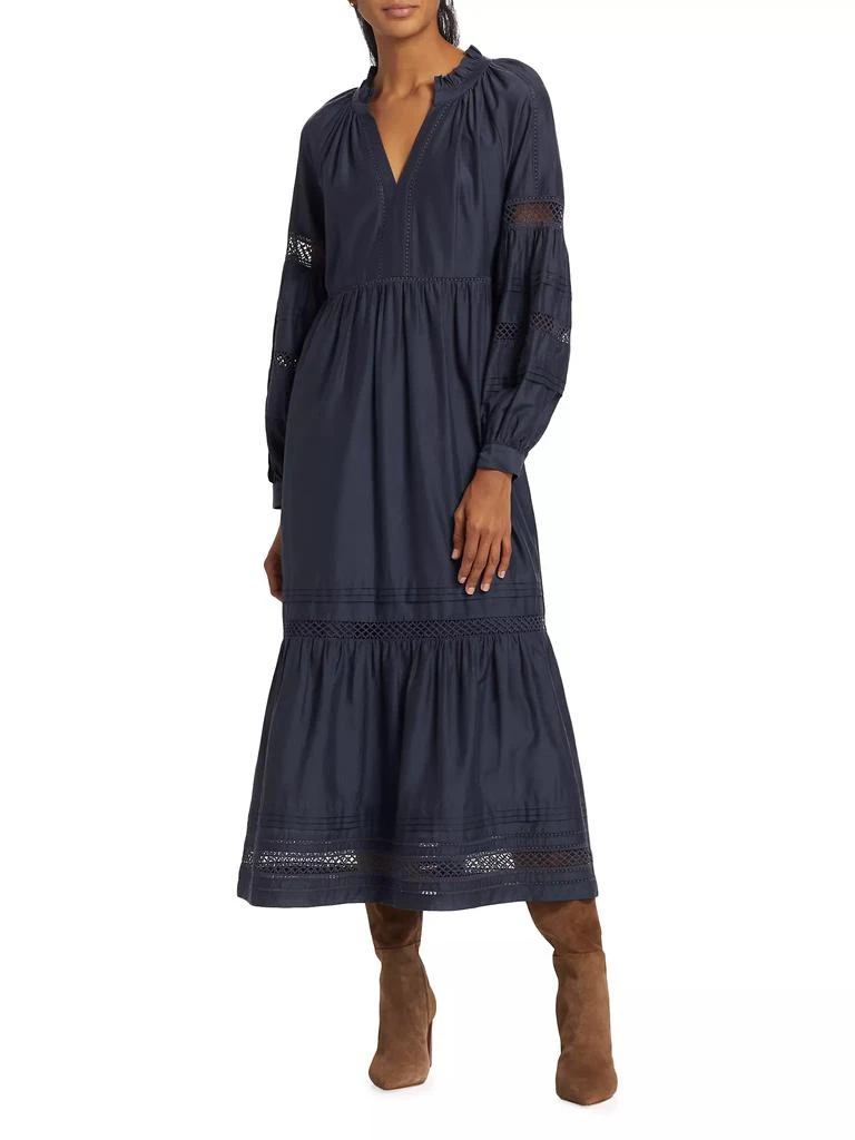 Marie Oliver Hanna Cotton-Blend Midi-Dress 3