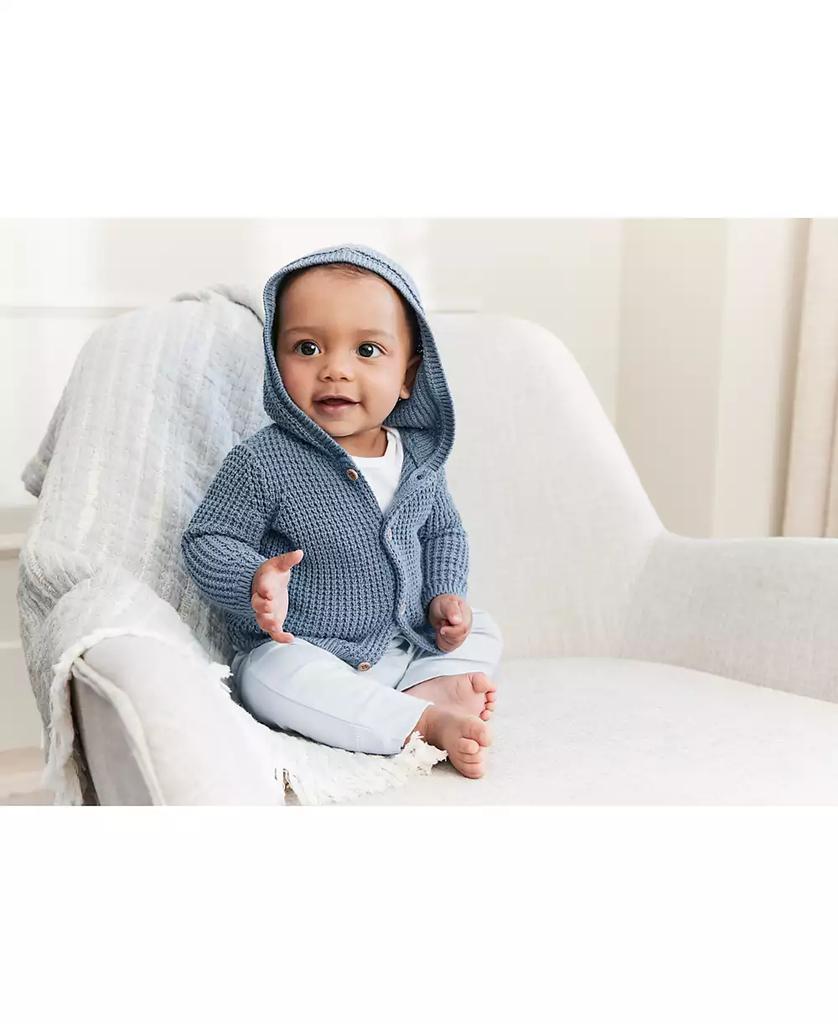 Carter's Baby Boys Hooded Cotton Cardigan