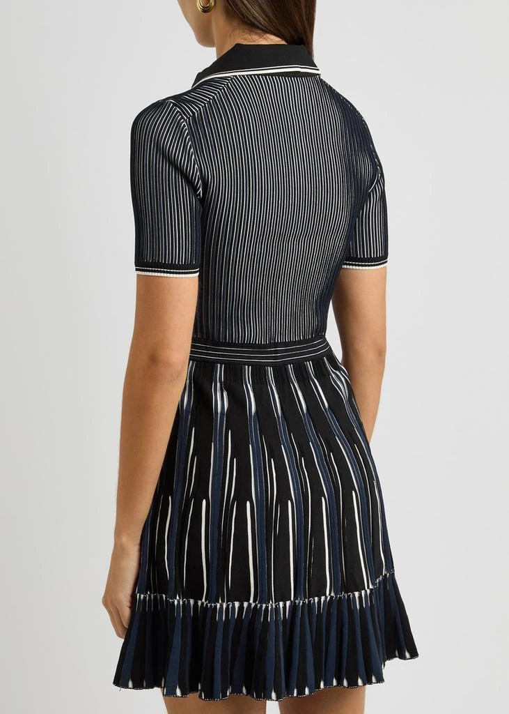 Jonathan Simkhai Weslee striped-intarsia knitted mini dress 3