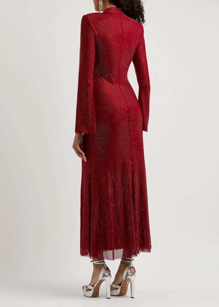 Crystal-embellished mesh midi dress  On Sale Now with Up to 50% Off |  Discover Exclusive Deals & Savings at BeyondStyle  Authentic Self Portrait  WOMENS|staff private edit|ss25|gifts/for her|gifts|womens/clothing/dresses/midi  dresses|contemporary ...