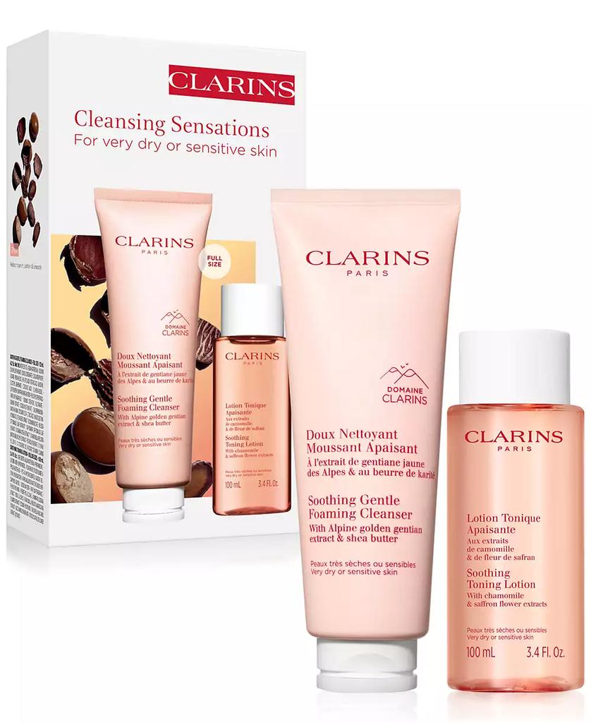 Clarins 2-Pc. Limited-Edition Cleansing Sensations Skincare Set - Soothing