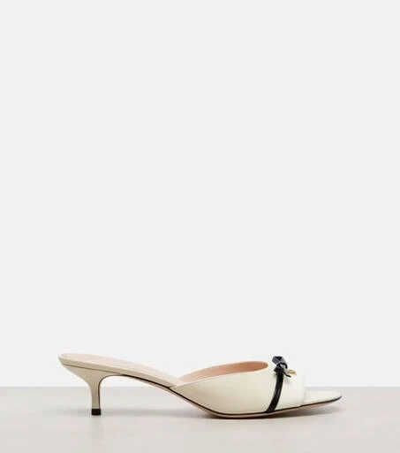 Valentino Bepointy 45 patent leather mules 4