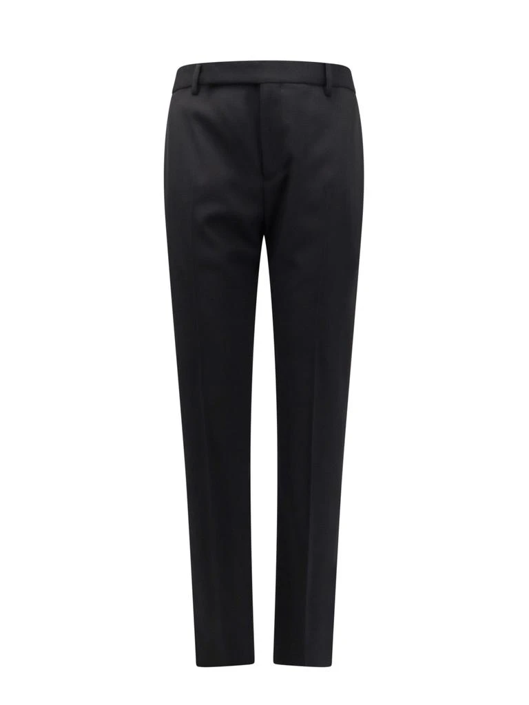 Saint Laurent Sustainable virgin wool trouser with frontal pinces 1