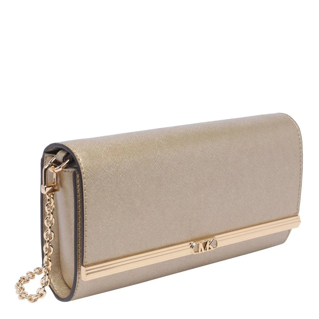 Michael Kors Michael Michael Kors Mona Large Metallic Clutch Bag 3