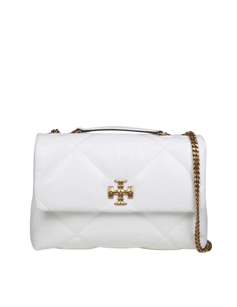 Tory Burch Kira Diamond Quilted White Color 1