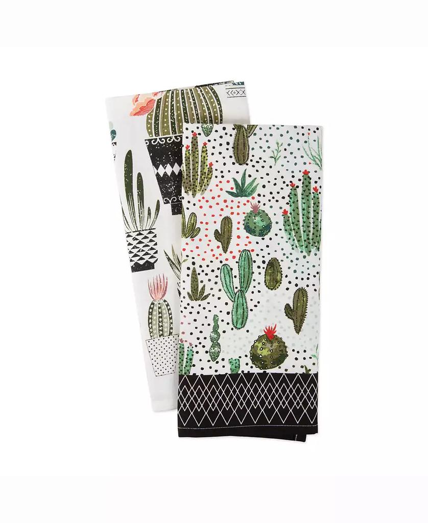 Design Imports Asset Urban Oasis Print Dishtowel Set of 2