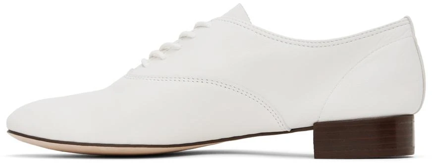 Repetto White Zizi Oxfords 3