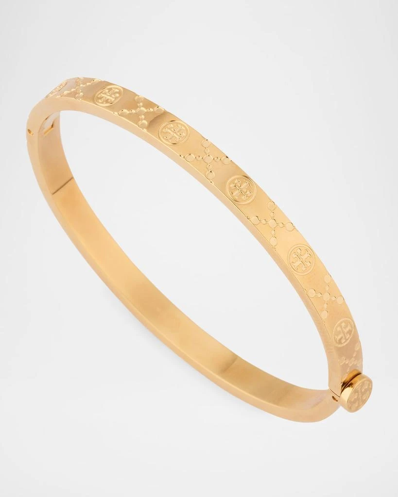Tory Burch Thin Icon T Monogram Hinge Bracelet 3