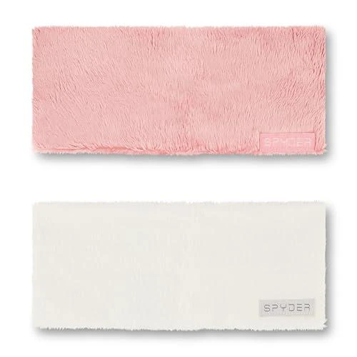 Spyder Spyder Womens 2 Pack Low Pile Faux Fur Headband