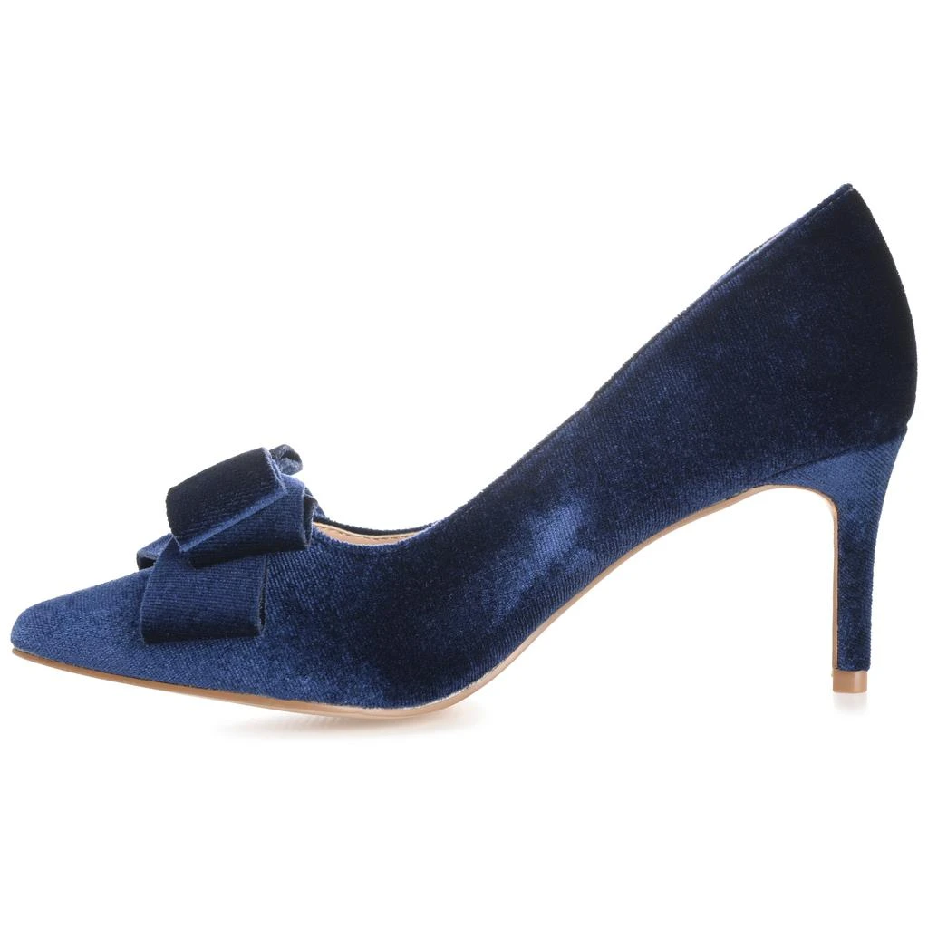 Journee Collection Collection Women's Crystol Wide Width Pump 2