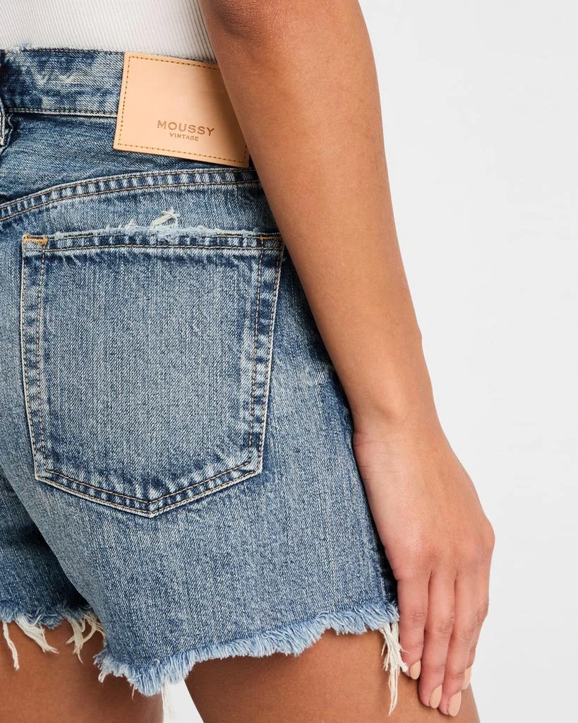 MOUSSY VINTAGE Brightwaters Frayed Denim Shorts 5