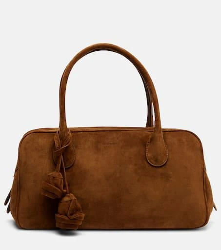 Magda Butrym Brigitte Large suede tote bag 1