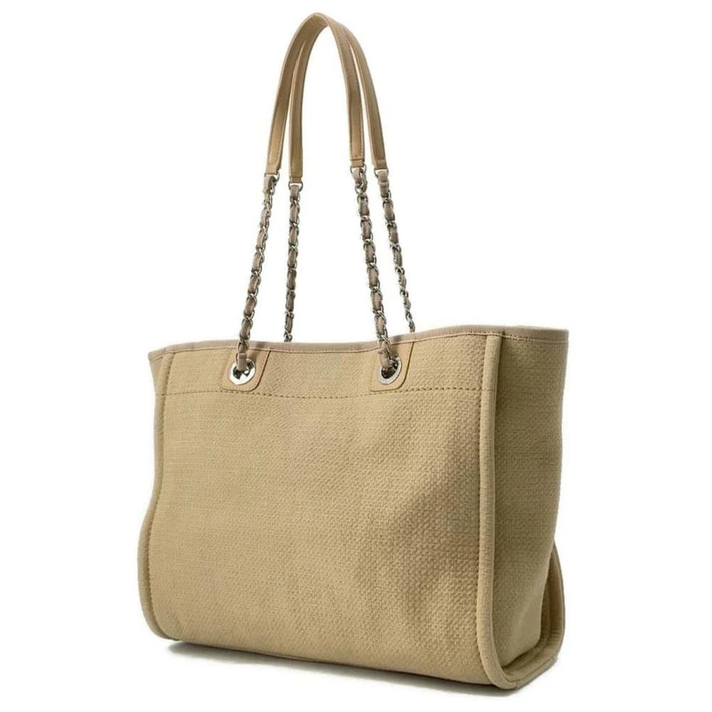 Chanel  Canvas Leather Shopping Bag Tote Bag (Pre-Owned) 2