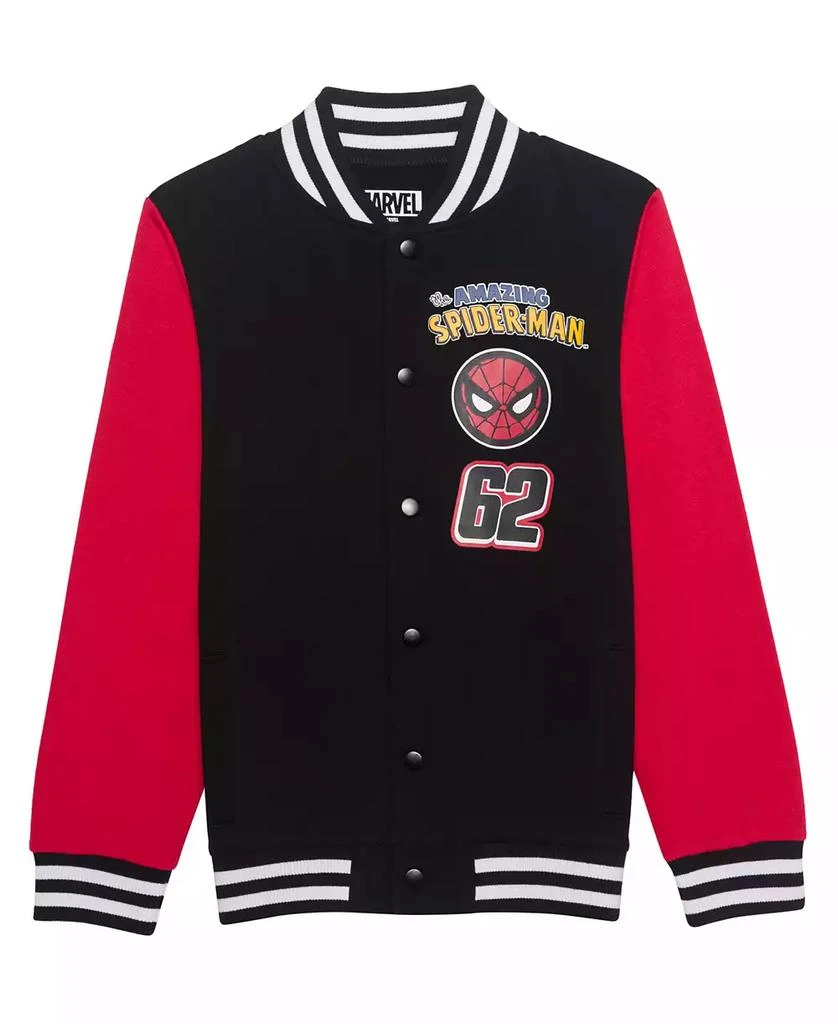 Spider-Man Big Boys Varsity Jacket 1