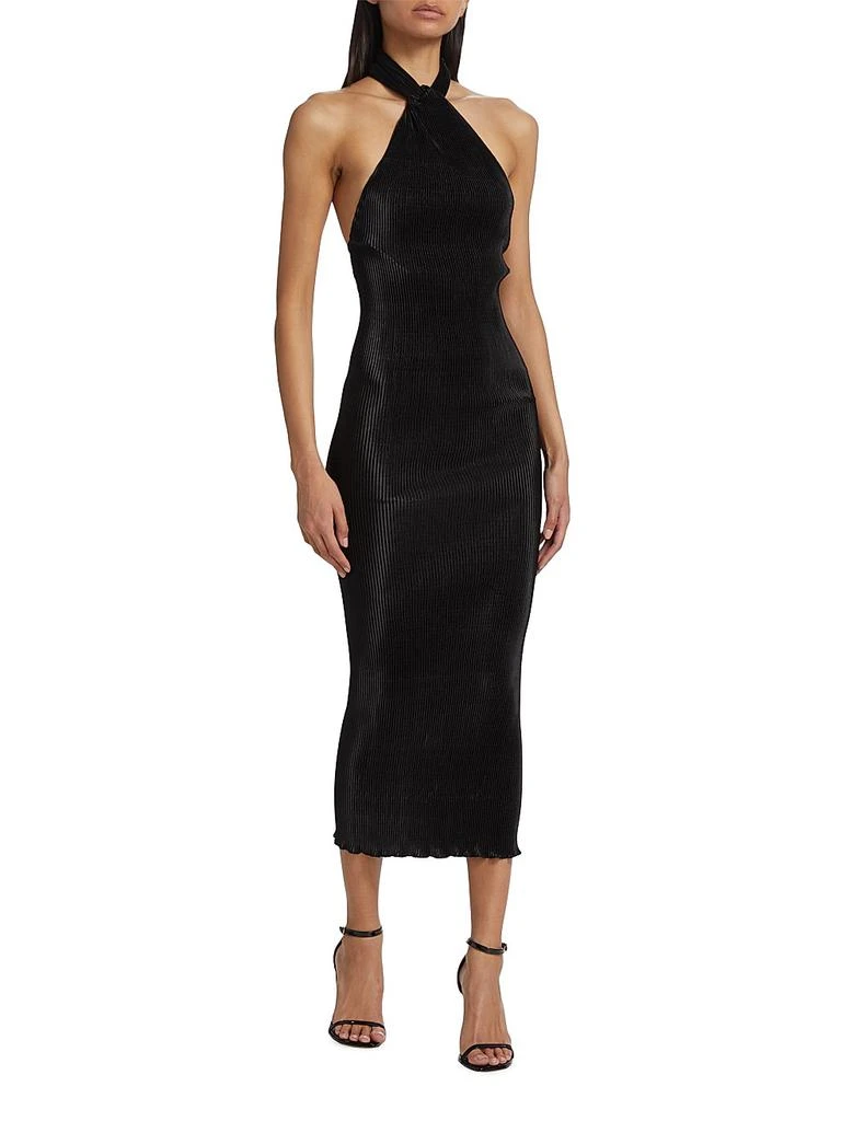 L
Idée Klum Plissé Slip Midi-Dress 2