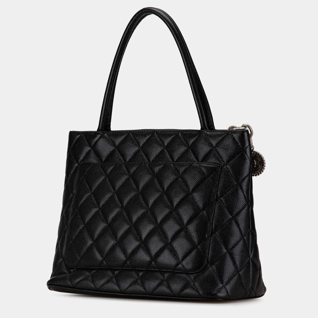 Chanel Chanel Black Caviar Medallion Tote Bag 2
