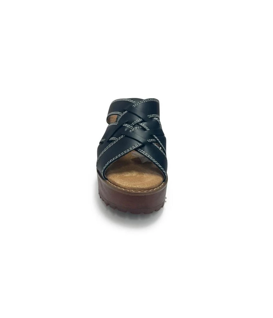 Sbicca Women's Norwood Leather Heeled Sandals 3