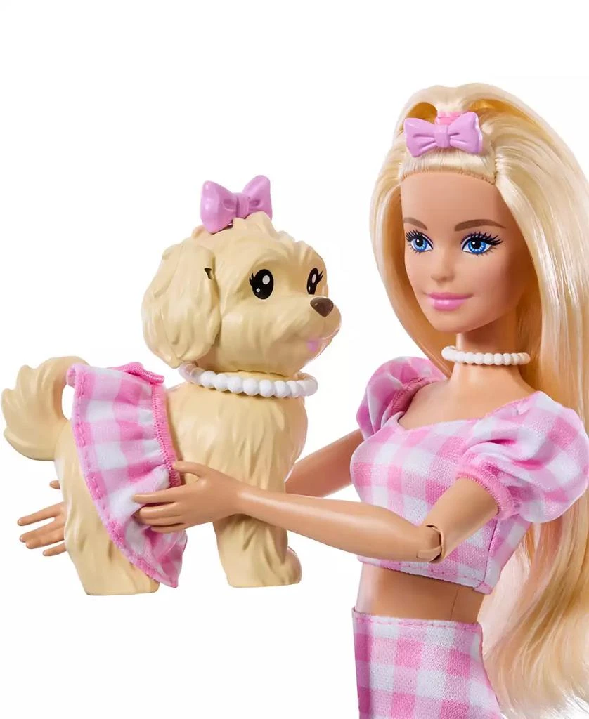 Barbie Twinning Looks Fashion Doll with Pet Dog Matching Clothes and Accessories 4