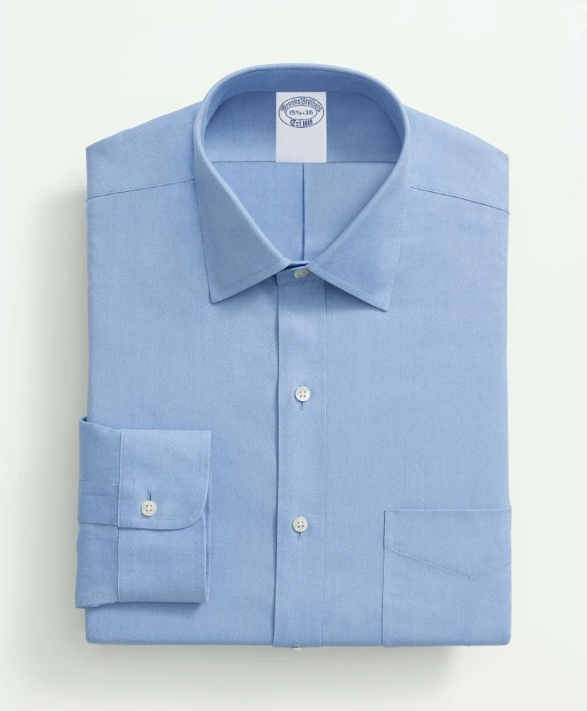 Brooks Brothers Brooks Brothers Explorer Collection Non-Iron Twill Ainsley Collar, Dress Shirt 3