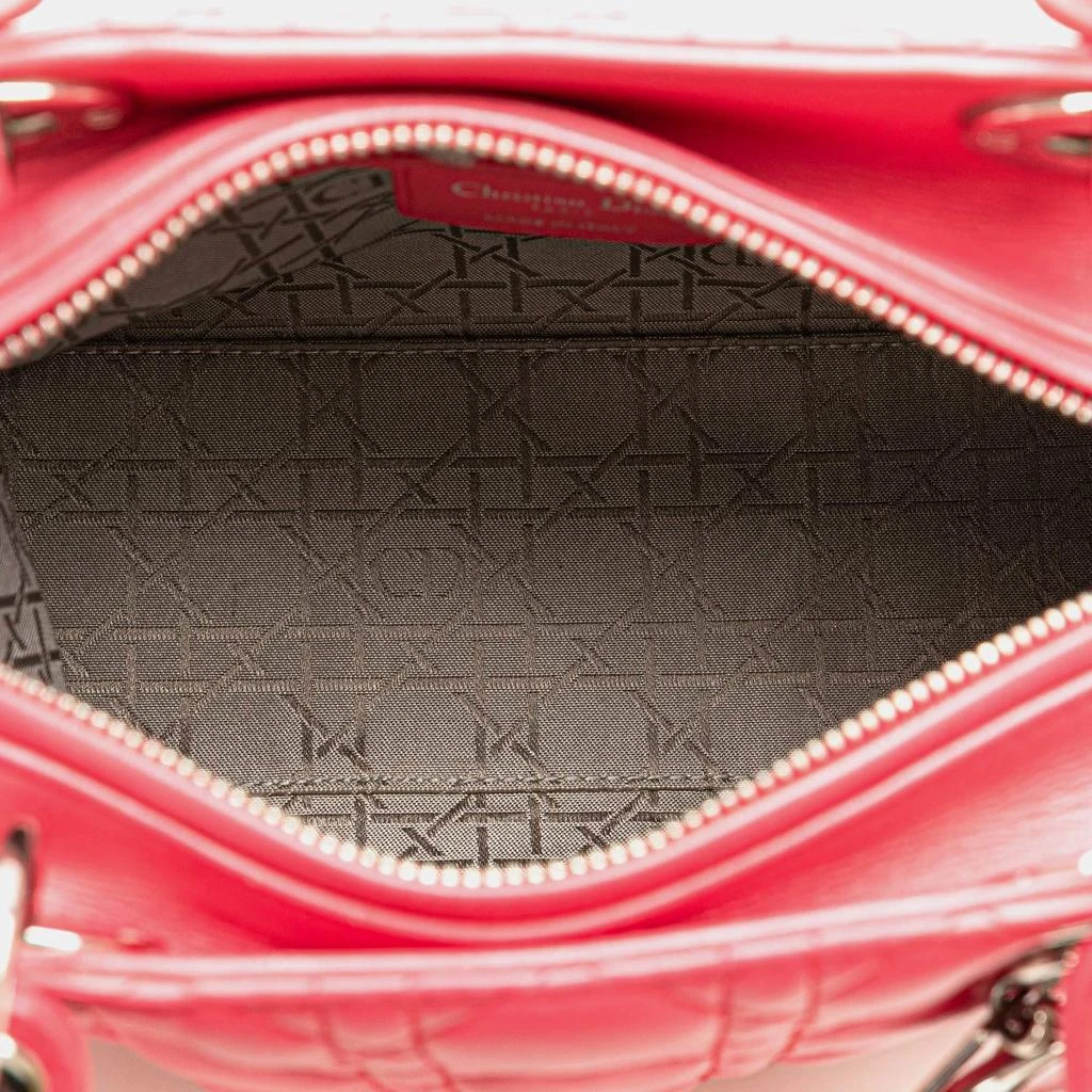 Dior Dior Pink Medium Lambskin Cannage Lady Dior 4