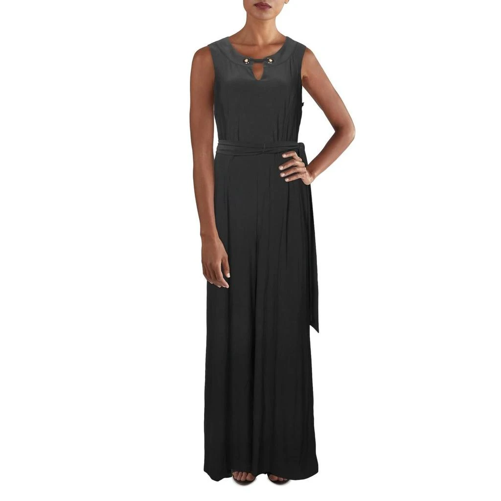 Tommy Hilfiger Womens Keyhole Grommet Jumpsuit 1