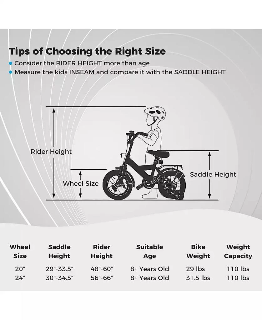 Mecale Kids Mountain Bike 20 Inch Child Bicycle for Boys Girls Aged 8+ Years 6