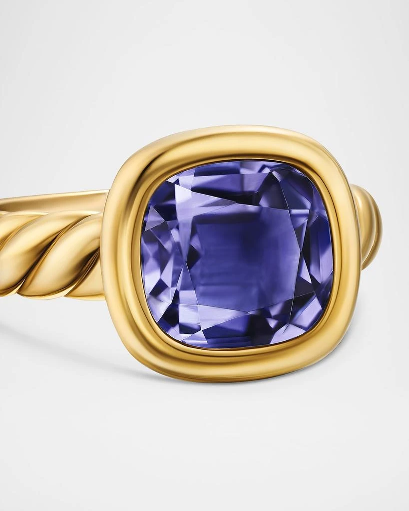 David Yurman DY Mercer Color Stone Ring in 18K Gold, 10mm 4