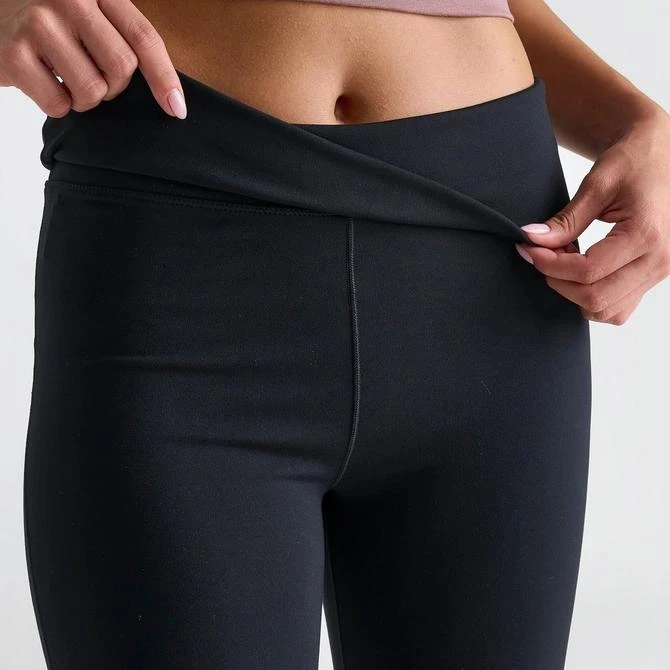 NIKE Women's Nike One Dri-FIT High-Waisted Fold-Over Flare Leggings 5