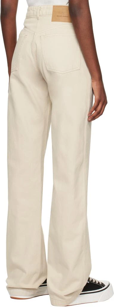 AMI Off-White Large Fit Jeans 3