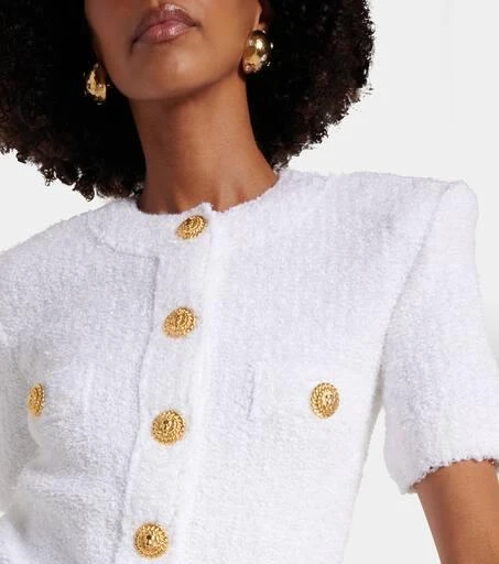 Balmain Cropped cardigan 5