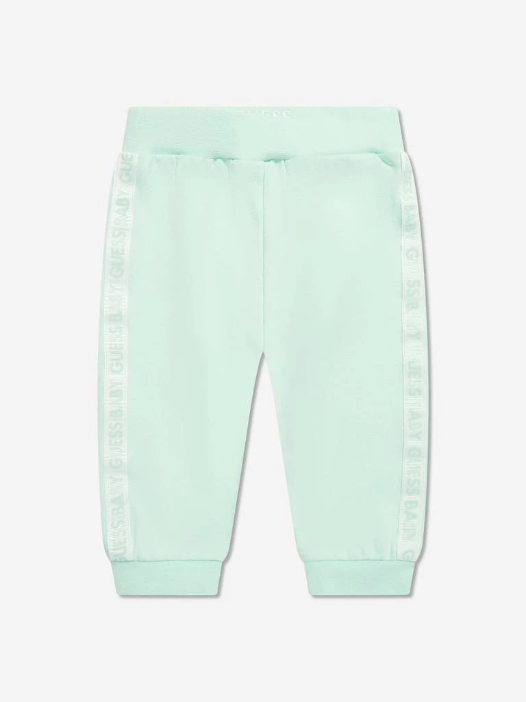 GUESS Guess Baby Girls 3 Piece Tracksuit Set in Green 4