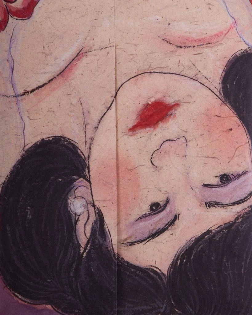 Max Mara Printed Gabardine Trench Coat 3