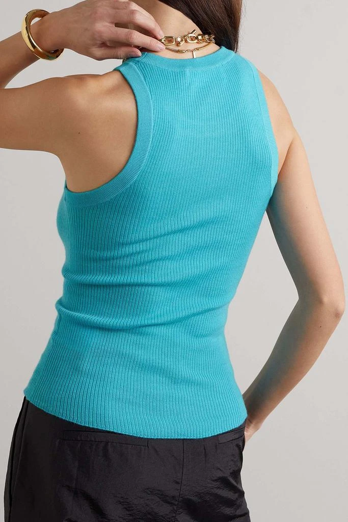 Lisa Yang Addison ribbed cashmere tank 3