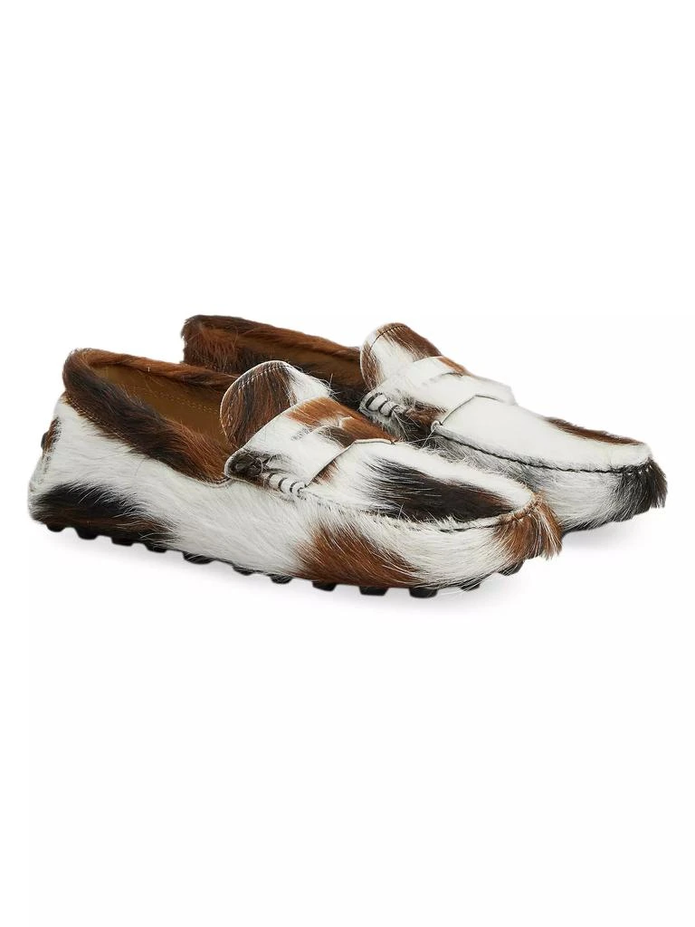 Tod's Gommino Macro Pony Effect Leather Loafers 2