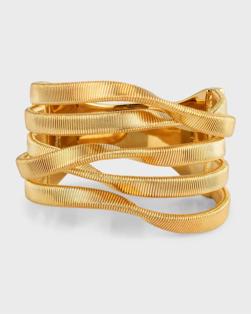 Marco Bicego 18K Yellow Gold Marrakech Five Strand Strand Ring, Size 7
