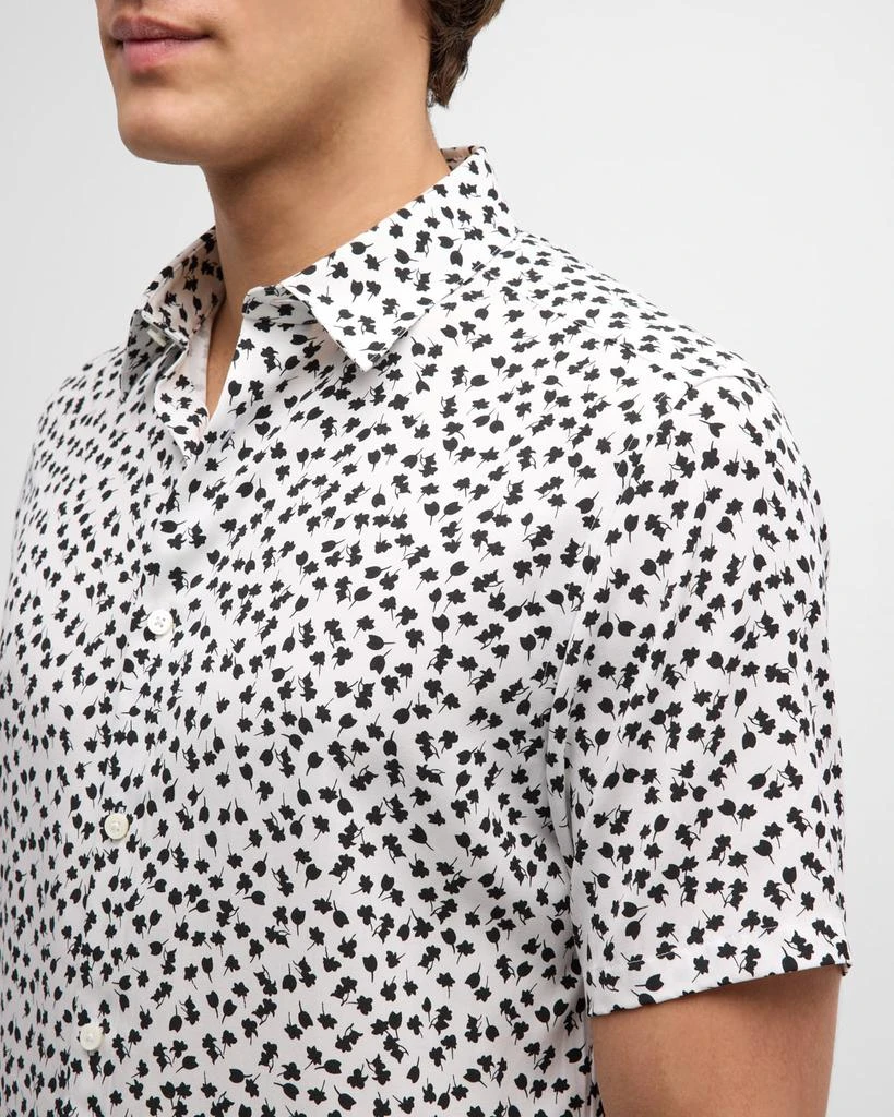 Theory Men's Irving Floral Sport Shirt 6