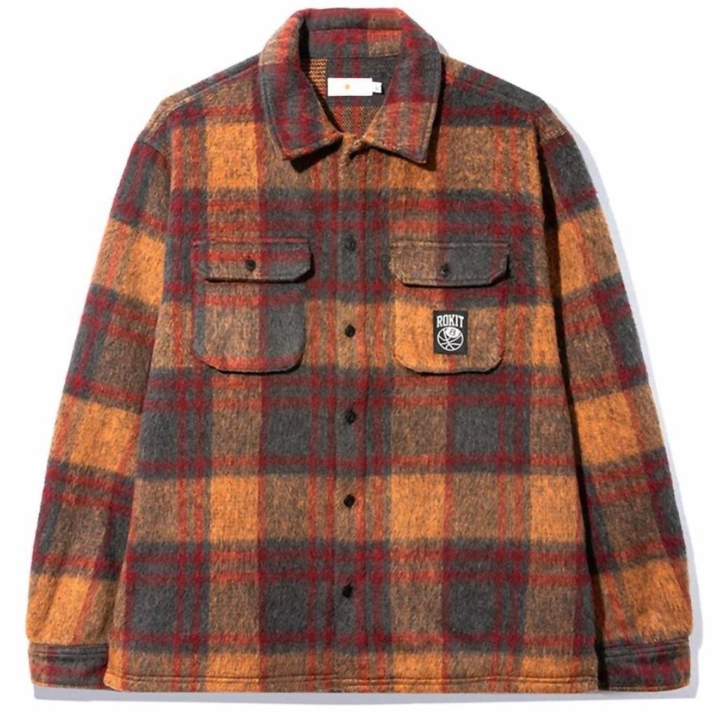 ROKIT Disruption Flannel Jacket In Multi