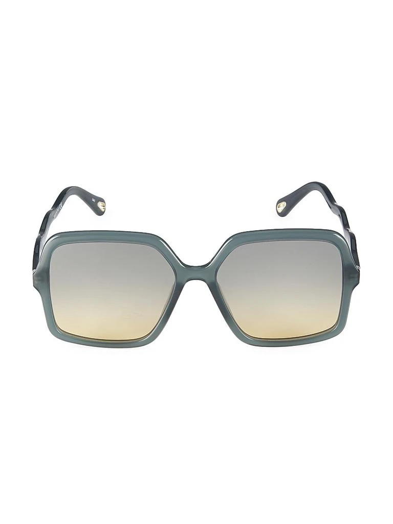 Chloé Zelie 58MM Square Sunglasses 1