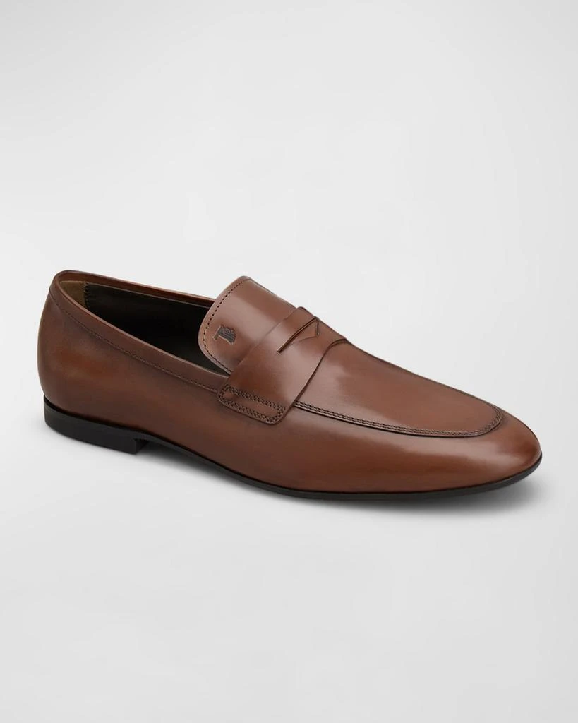 Tod's Men's Smooth Leather Penny Loafers 2