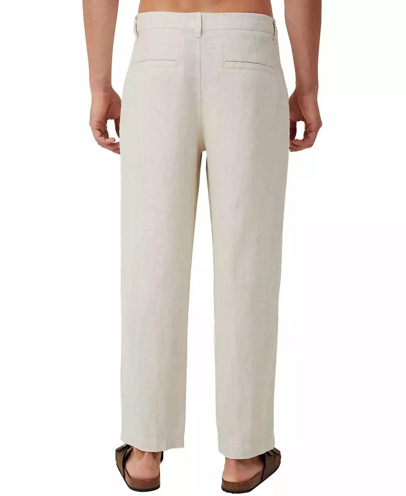 Cotton On Men's Linen Pleat Pants 2