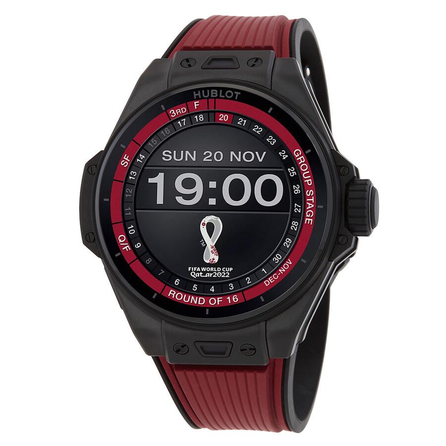 Hublot Hublot Big Bang E FIFA World Cup Qatar 2022 Digital Black Dial Men's Watch 450.CI.1100.RX.FWC22