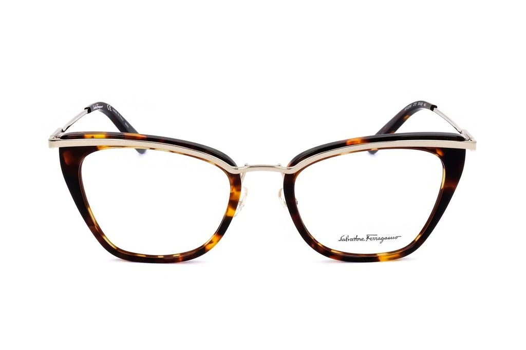 Salvatore Ferragamo Eyewear Salvatore Ferragamo Eyewear Cat-Eye Frame Glasses 1